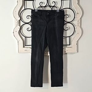 Lucky Brand Lolita Skinny black faded jeans women's size 8/29